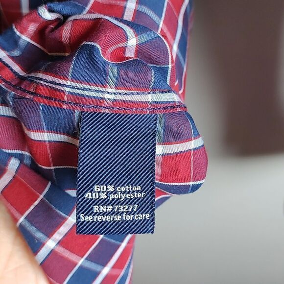 Men's Croft & Barrow Classic Fit Size Small Long Sleeve Collared Button Down Top - Picture 11 of 13